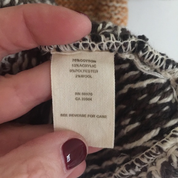 Free People Sweater Coat in Multicolor Patchwork - Picture 7 of 8